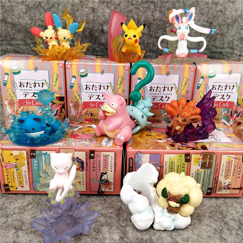Pokemon Anime Merchandise - ألعاب بوكيمون الصندوقية العشوائية، مجسم أنمي