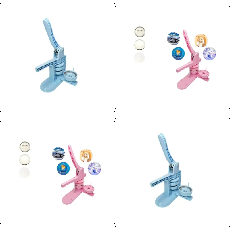 Pin Button Badge - أداة محمولة لصنع شارات الأزرار البلاستيكية