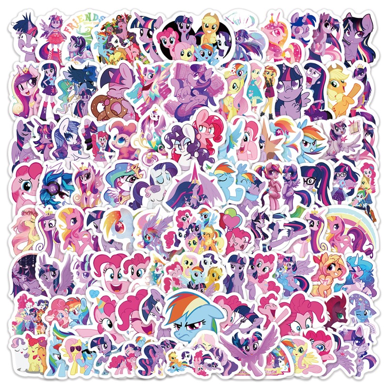 Original Anime Merchandise - 100 قطعة ملصقات كرتونية بنمط ماي