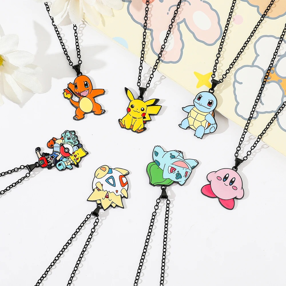 Pokemon Anime Merchandise - لعبة معدنية من أنمي بوكيمون، شخصيات