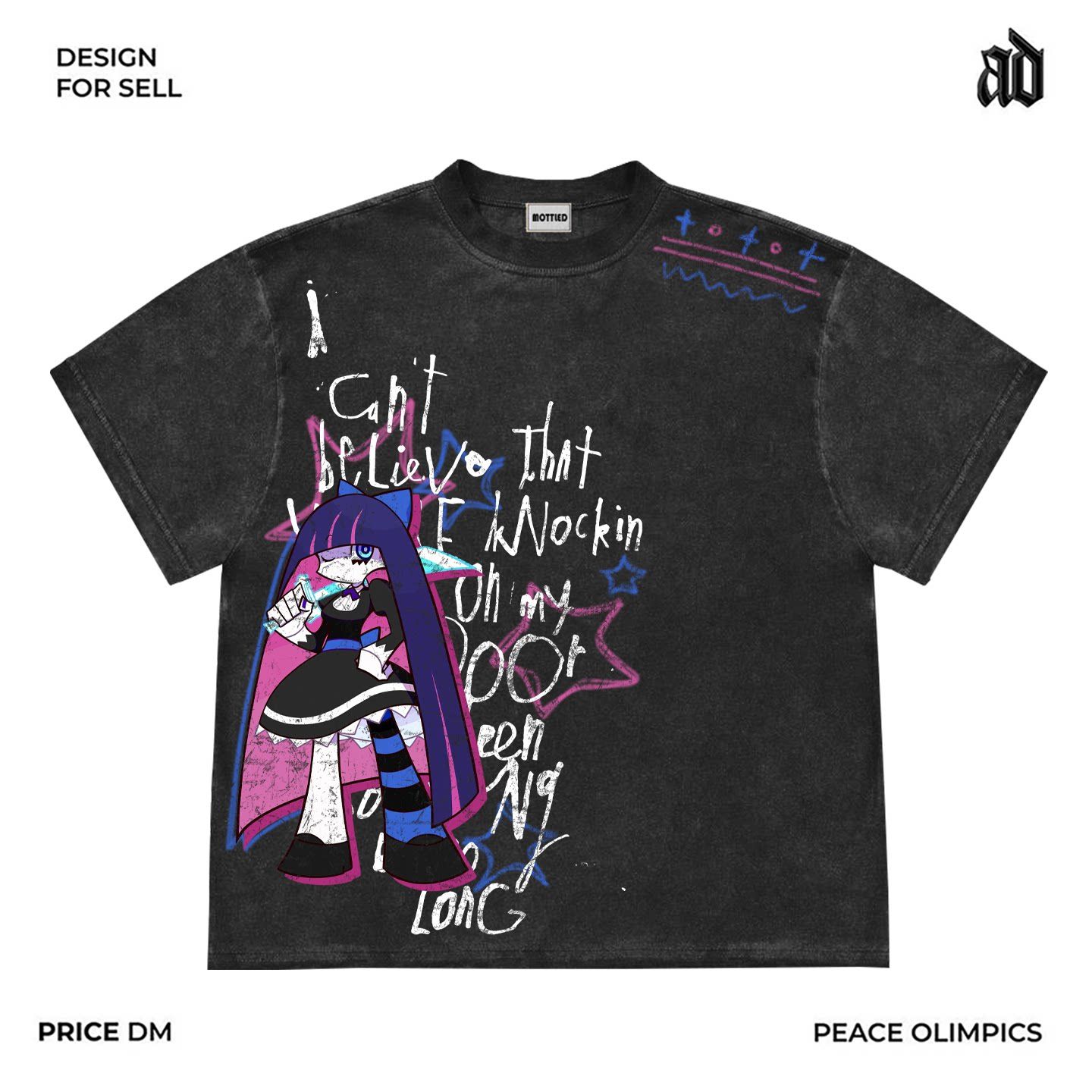 Anime Merchandise Clothes - جديد ‌ ‌ تي شيرت بطباعة