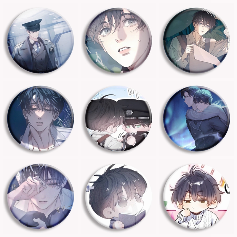 Pin Button Badge - دبوس زر فطر صغير من مانهوا