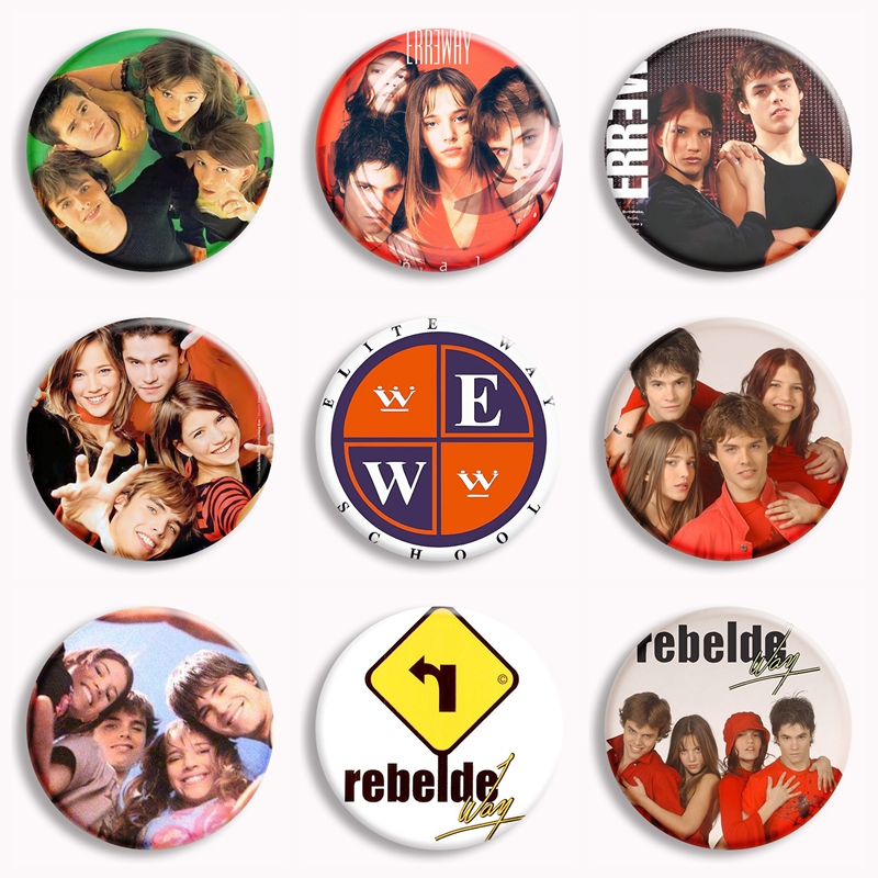 Pin Button Badge - فيلم Rebelde طريقة لينة زر دبوس