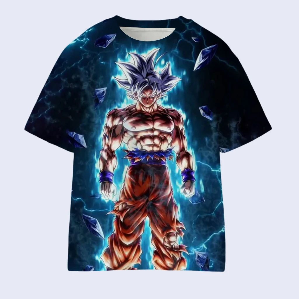 Anime Merchandise Clothes - تي شيرت كلاسيكي بطباعة ثلاثية الأبعاد