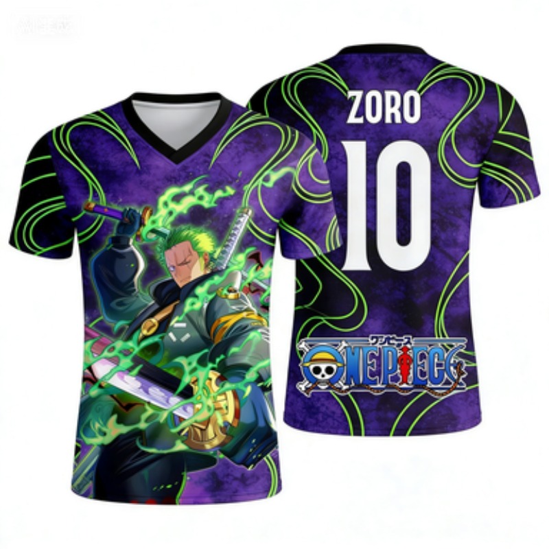 Anime Merchandise Clothes - قميص صيفي جديد 2026 بتصميم أنيمي