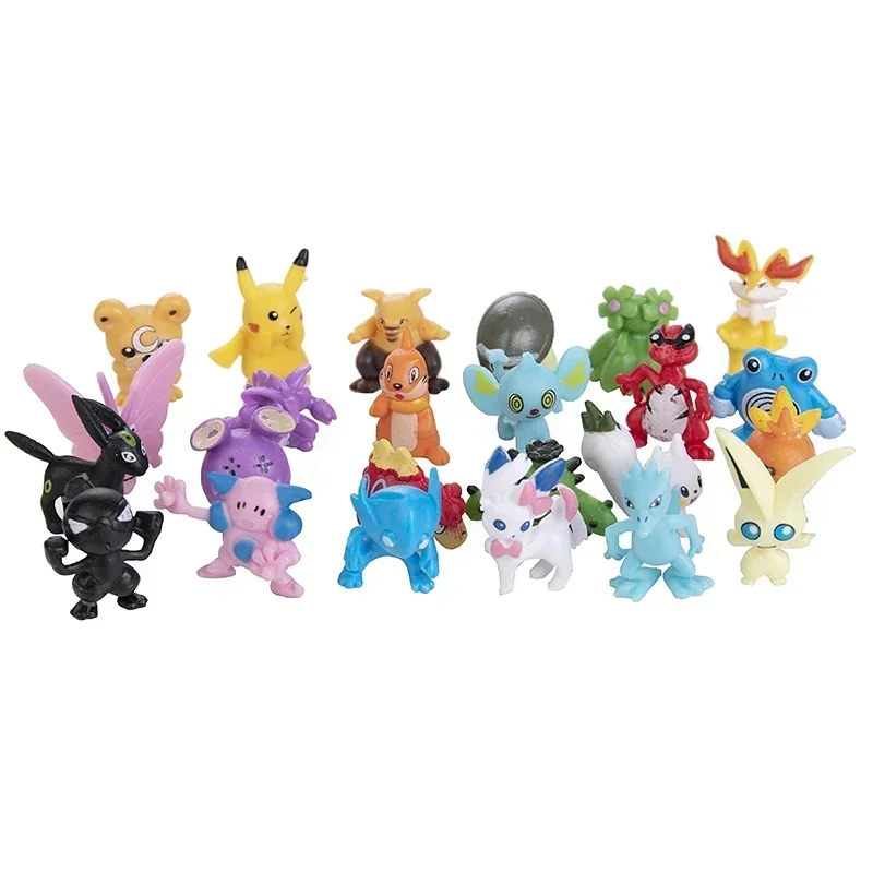 24 قطعة من شخصيات بوكيمون، نمو - مراجعة Pokemon Anime Merchandise وسعره