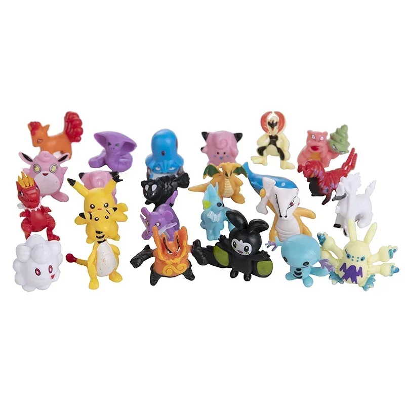 24 قطعة من شخصيات بوكيمون، نمو - مراجعة Pokemon Anime Merchandise وسعره