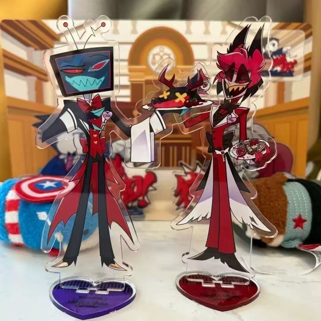 2 قطعة ملحقات أنيمي Hazbin Ala - مراجعة Original Anime Merchandise وسعره