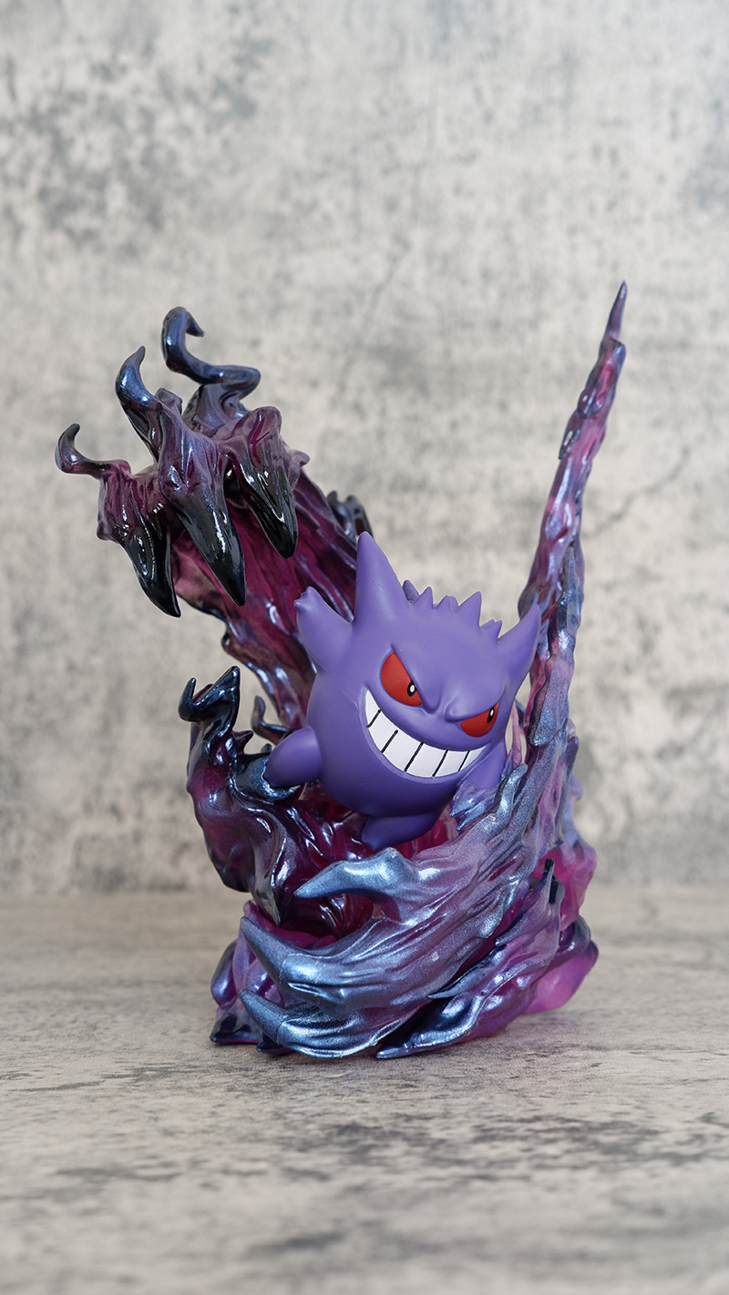 تمثال أنمي بوكيمون جينجار بطول - مراجعة Pokemon Anime Merchandise وسعره