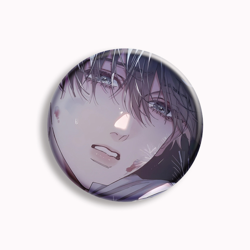 دبوس زر فطر صغير من مانهوا كور - مراجعة Pin Button Badge وسعره