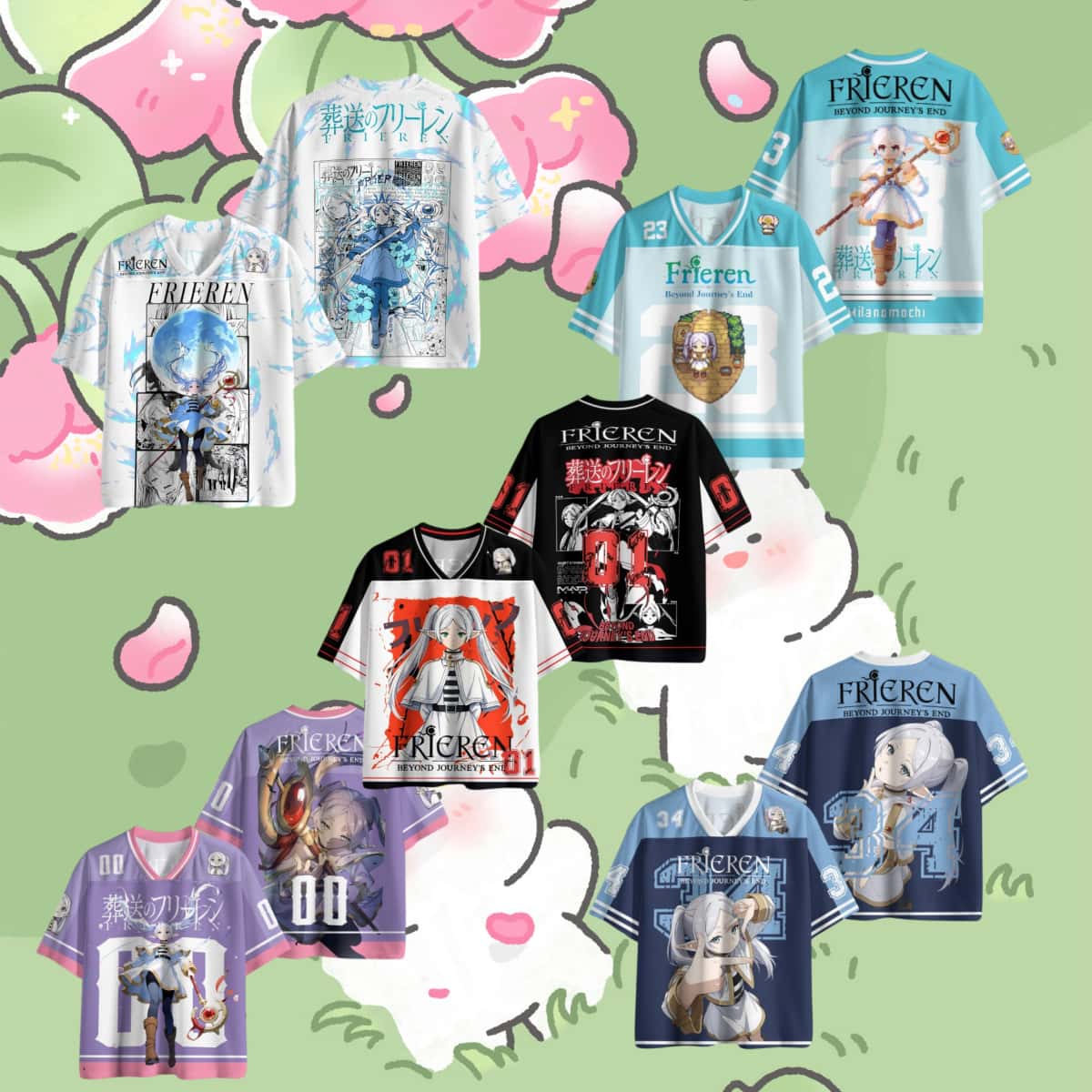 تي شيرت أنمي فريرين بيوند جورن - مراجعة Frieren Anime Merchandise وسعره