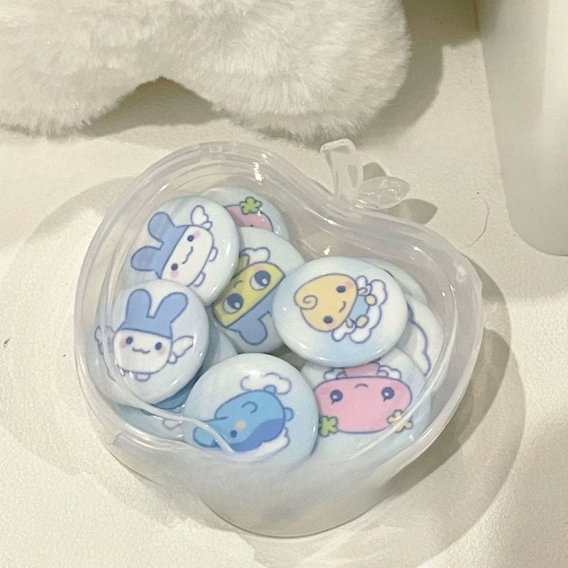 شارات صغيرة على شكل شخصية المل - مراجعة Pin Button Badge وسعره