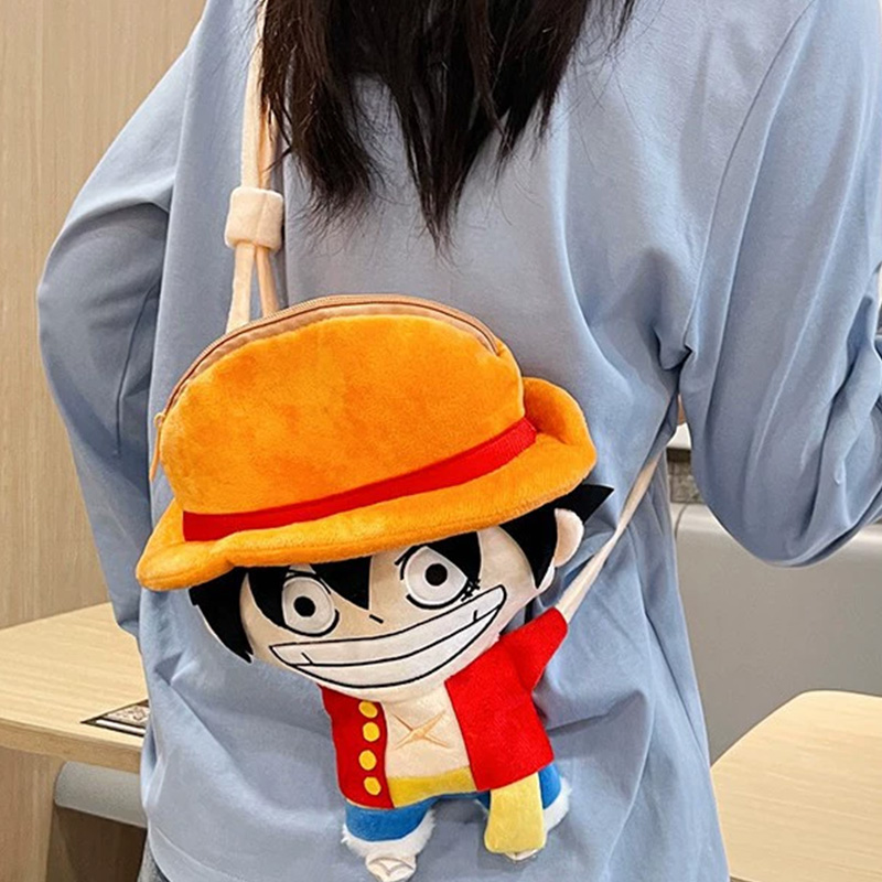حقيبة كتف جديدة من القطيفة بتص - مراجعة Anime Merchandise Bag وسعره