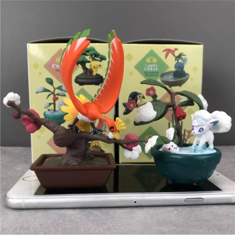 مجموعة ريمينت بوكيمون بونساي - - مراجعة Pokemon Anime Merchandise وسعره