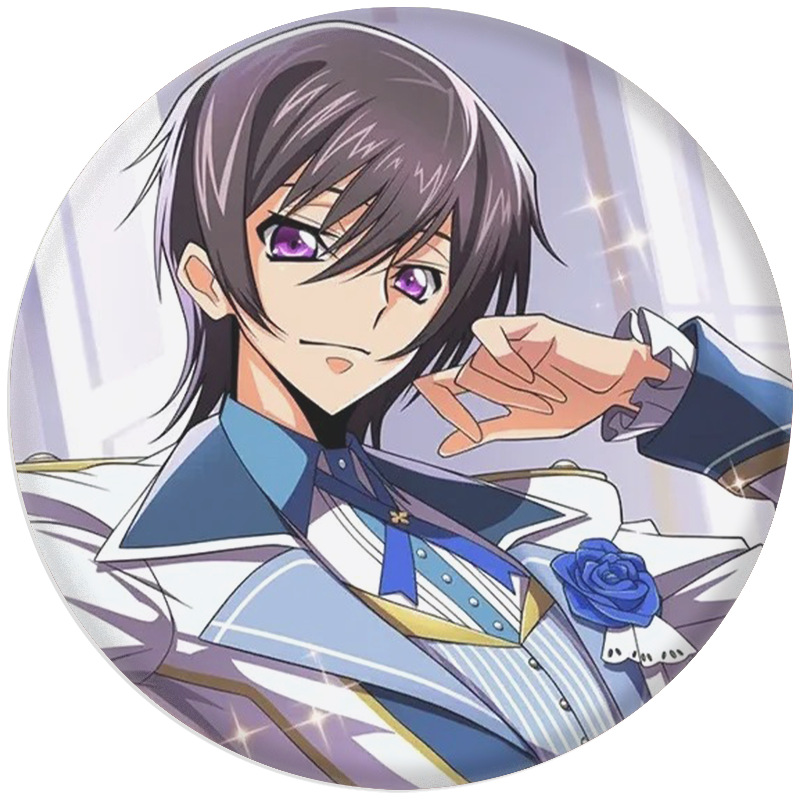 Lelouch Lamperouge شارة بدبوس  - مراجعة Pin Button Badge وسعره