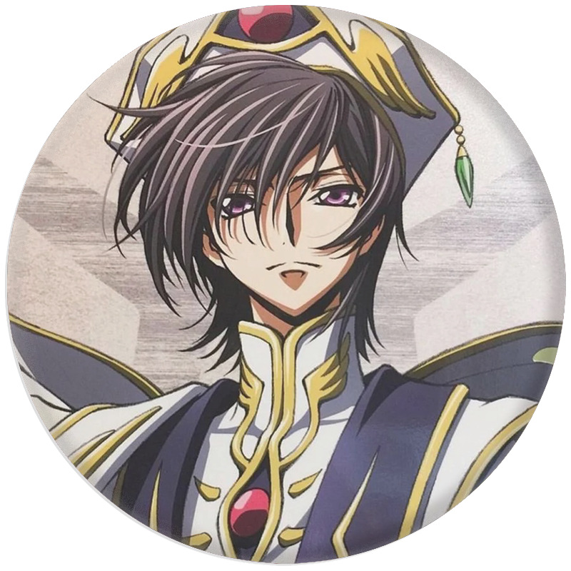 Lelouch Lamperouge شارة بدبوس  - مراجعة Pin Button Badge وسعره