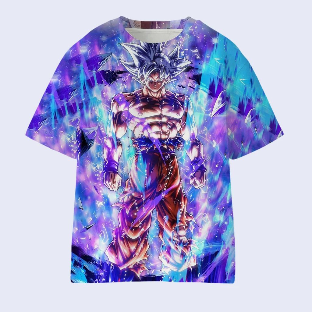تي شيرت كلاسيكي بطباعة ثلاثية  - مراجعة Anime Merchandise Clothes وسعره