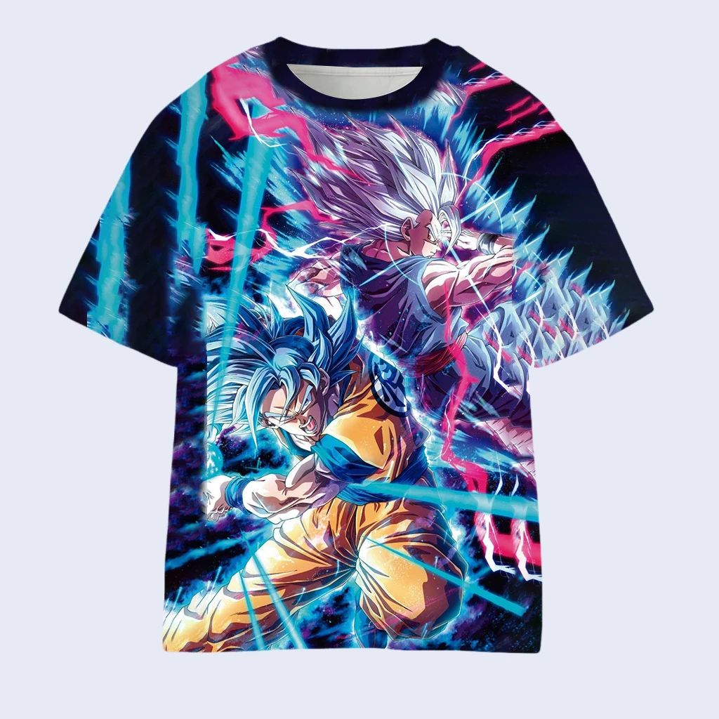 تي شيرت كلاسيكي بطباعة ثلاثية  - مراجعة Anime Merchandise Clothes وسعره