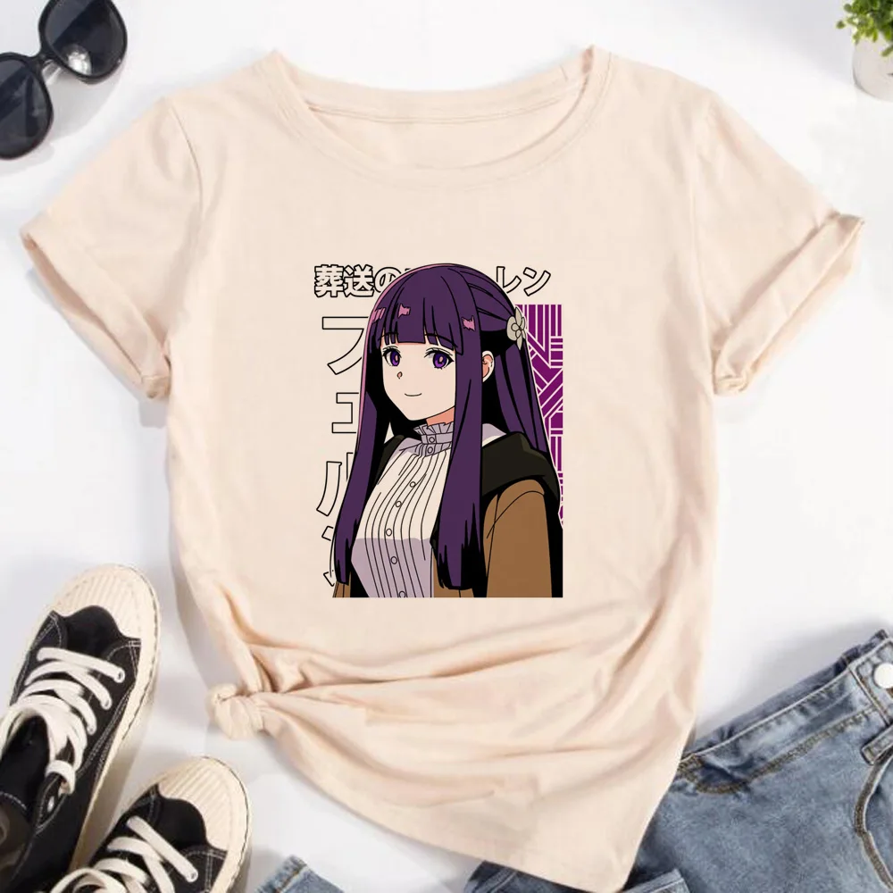 تي شيرت فريرين للنساء، ملابس ا - مراجعة Frieren Anime Merchandise وسعره
